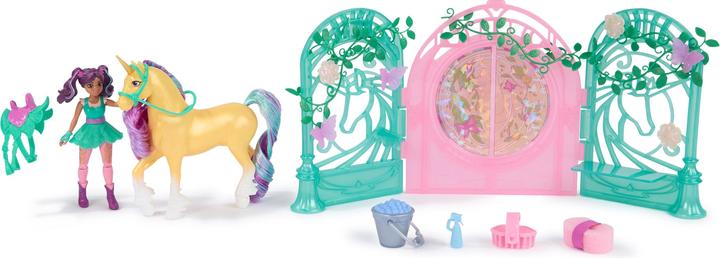 Image du produit Unicorn Academy - Kit de jeu d'écurie pour petite poupée Ava & Leaf