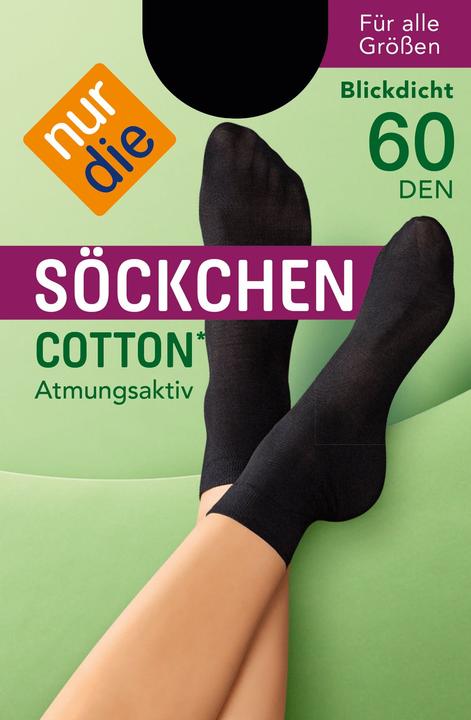 Nur Die Söckchen Cotton (Einzelpack, One Size)