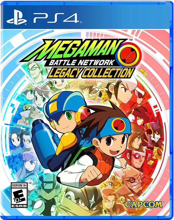 Actual product image Capcom Mega Man Battle Network Legacy Collection (import) (PS4)