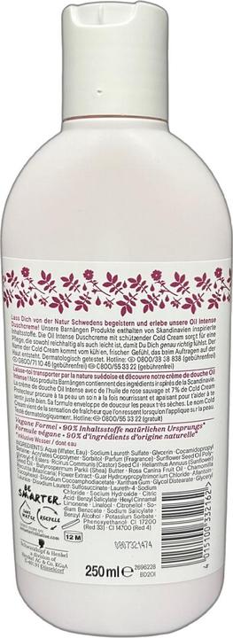 Immagine prodotto Schwarzkopf Barnangen, olio intensivo, gel doccia, 250 ml (250 ml)