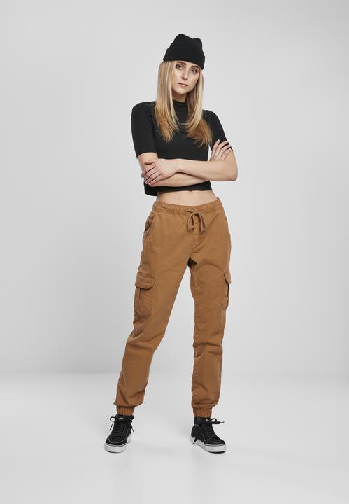 Image du produit Urban Classics Ladies High Waist Cargo Jogging Pants (4XL)