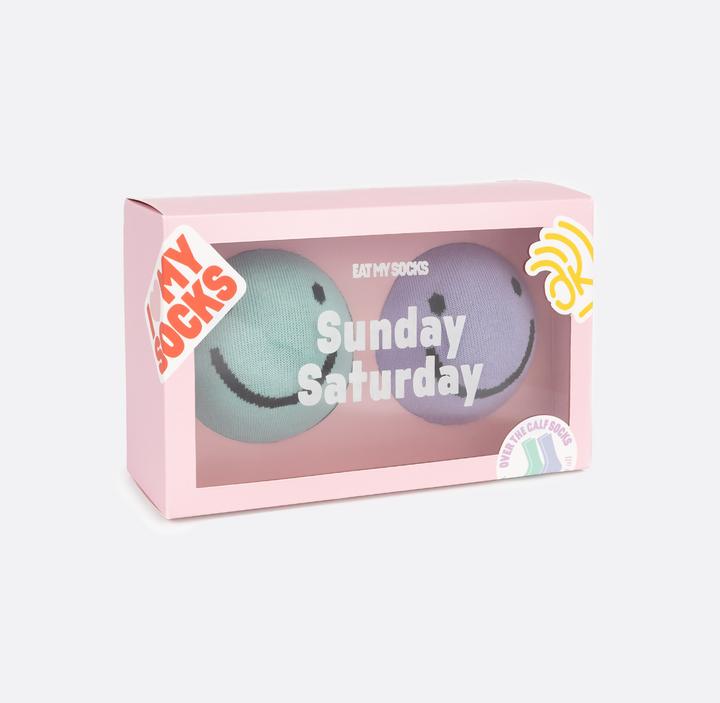 Produktbild Eat My Socks Saturday - Sunday Socken (One Size)