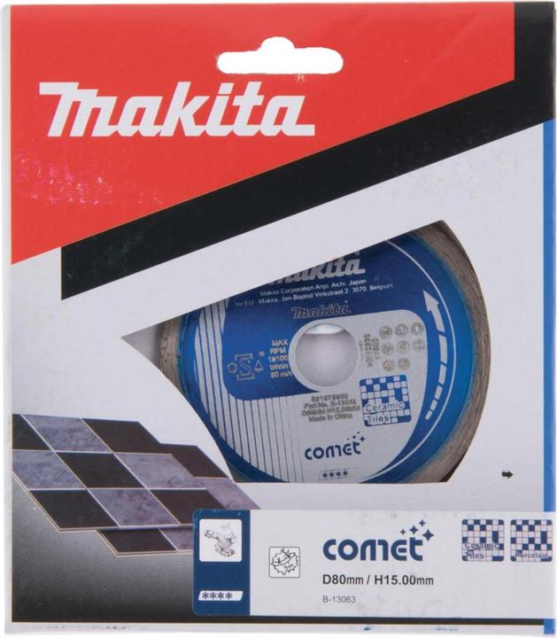 Produktbild Makita Diamanttrennscheibe 80x15 COME