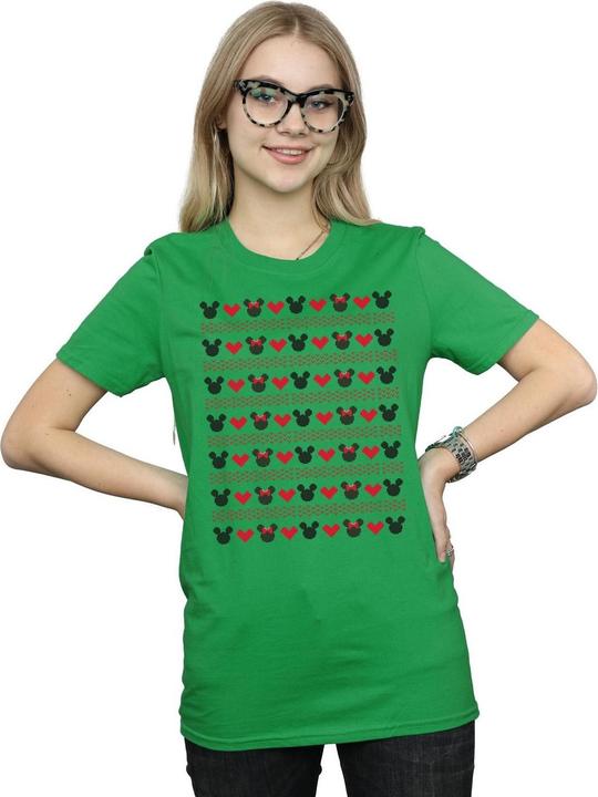 Produktbild Disney Mickey And Minnie Christmas Hearts TShirt (M)