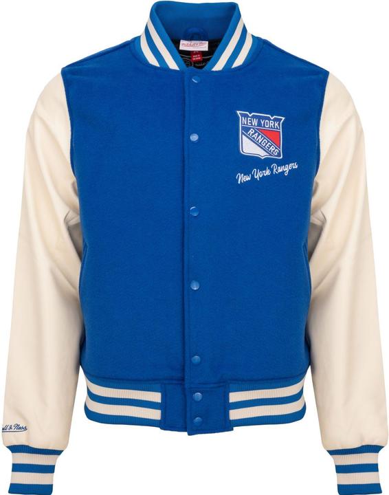 Produktbild Mitchell & Ness M&N Legacy Varsity College Jacke - NHL New York Rangers - M (M)
