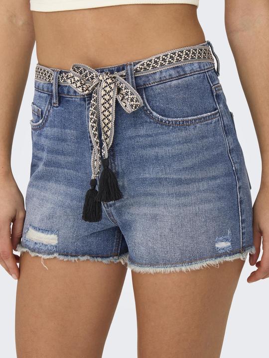 Produktbild JdY JDYBEATE Hohe Taille Skinny Fit Jeans-Shorts Jeans-Shorts (XS)