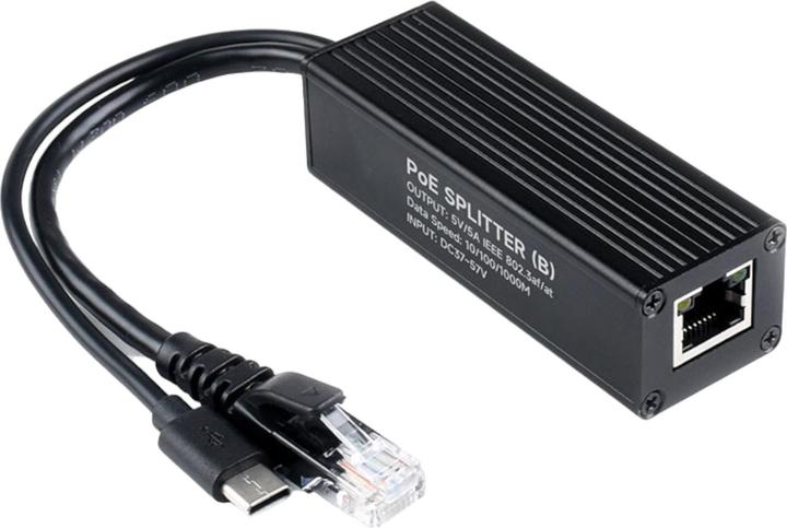 Image du produit WaveShare POE USB-C Splitter 5V/5A 25W IEEE 802.3af