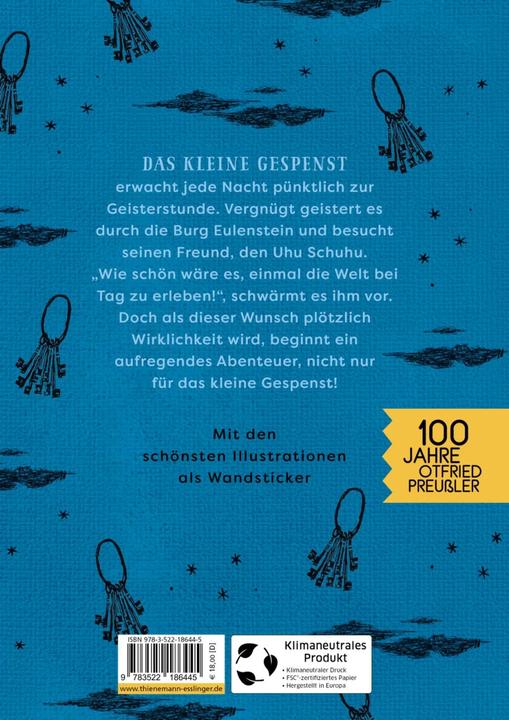 Actual product image Das kleine Gespenst (German, Mathias Weber, Otfried Preussler, 2023)