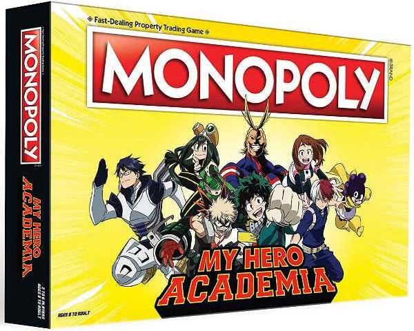 Produktbild Monopoly WM00826-ITA-6 - MY HERO ACADEMIA NEW 6-2021 (Englisch, Italienisch)