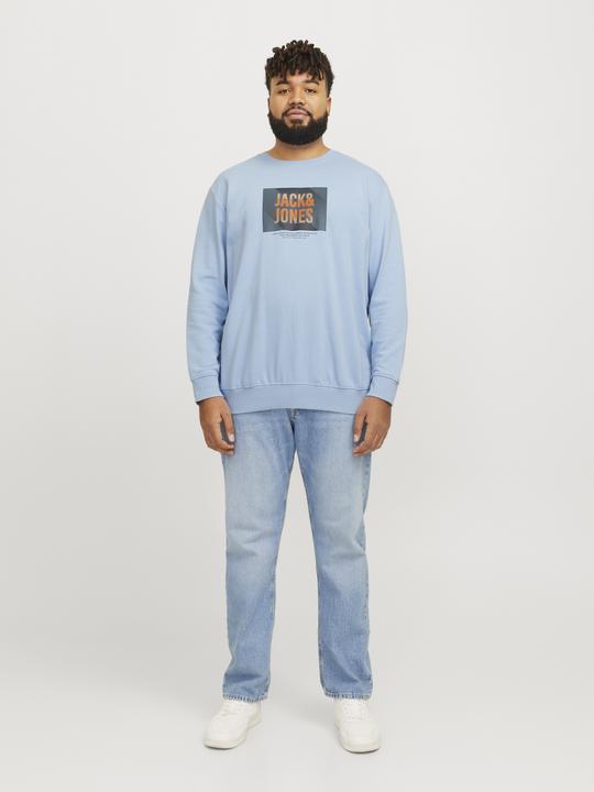 Produktbild Jack & Jones Plus Size Logo Sweatshirt Sweatshirt (7XL)