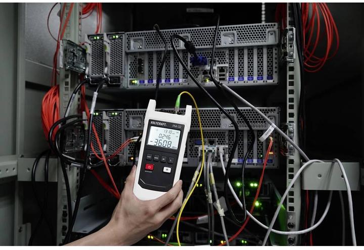 Actual product image Voltcraft Glass fibre tester PM 32 LWL PERFORMANCE METER