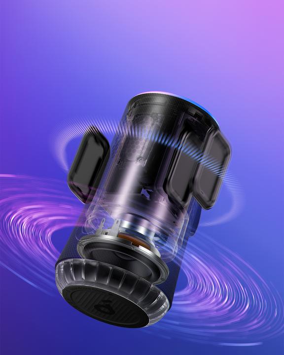 Produktbild soundcore Głośnik Glow Czarny (18 h, Stromversorgung über USB)