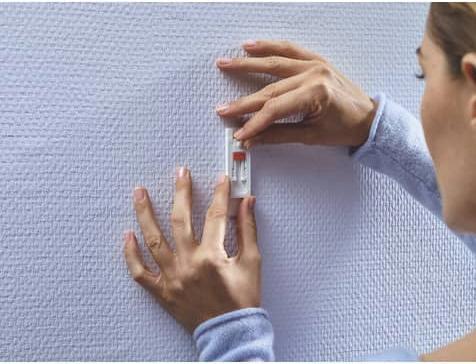 Actual product image tesa Adhesive nail wallpaper & plaster height adjustable