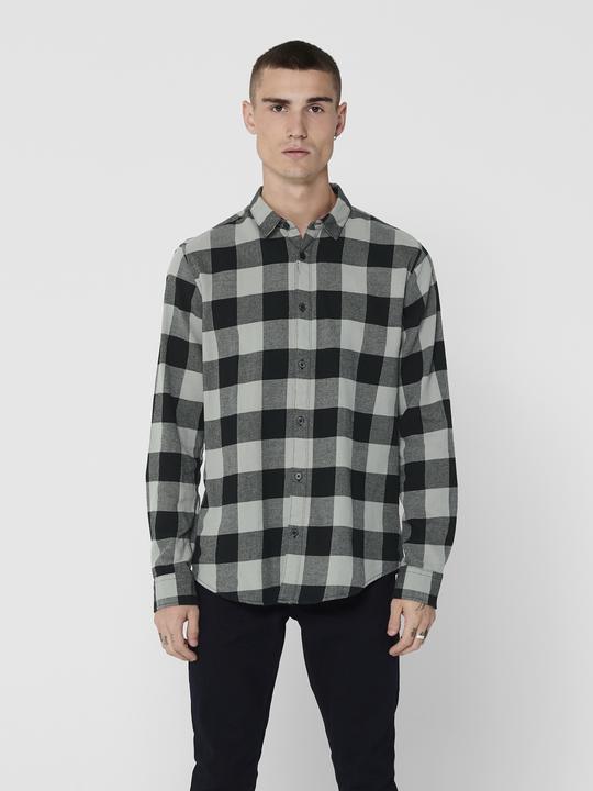 Image du produit Only & Sons Kariertes Langarmhemd (XS)