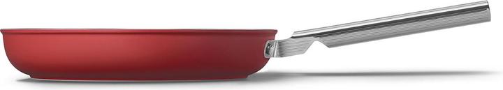 Actual product image Smeg CKFF2801RDM Frying pan Ø 28 cm, red (28 cm, Frying pan, Stainless steel, Aluminium)