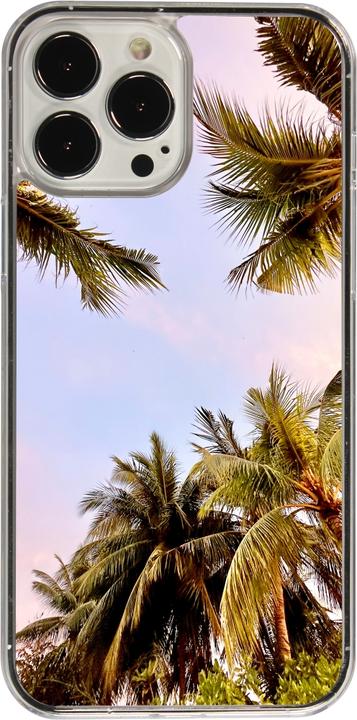 Actual product image PhoneLook Coque transparent Summer 2023 palm tree vibe (Apple iPhone 13 Pro Max)
