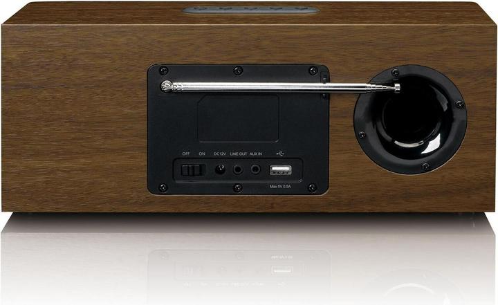 Actual product image Lenco DIR-170, DAB+ Internet Radio, Walnut (Web radio, DAB+, Bluetooth)