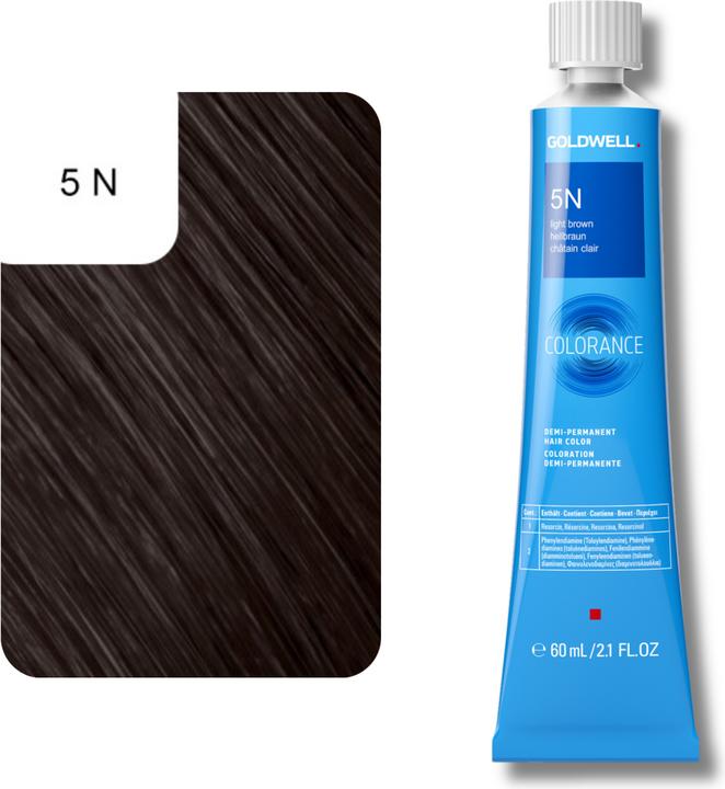 Produktbild Goldwell Colorance Tube Demi-Permanente (5N Hellbraun)