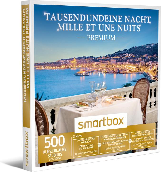 Immagine prodotto Smartbox Mille e una notte premio (2 pers.)