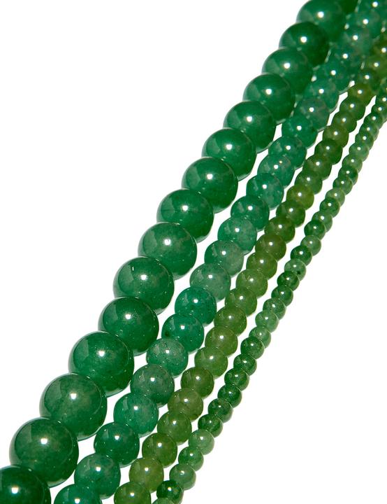 Actual product image Leyda Polished Green Aventurine Strand