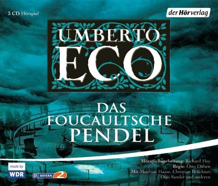 Produktbild Das Foucaultsche Pendel (Umberto Eco, Matthias Haase, Jutta Lampe, Otto Sander, Otto Düben, Deutsch)