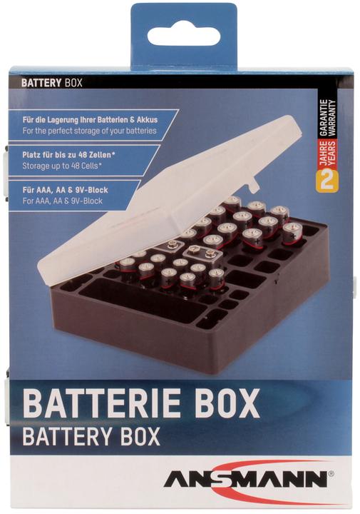 Productafbeelding Ansmann Batterijdoos voor 24x AA, 16x AAA