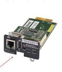 Immagine prodotto HPE Modulo di gestione della rete UPS monofase da 1 Gb (Interattivo linea UPS)