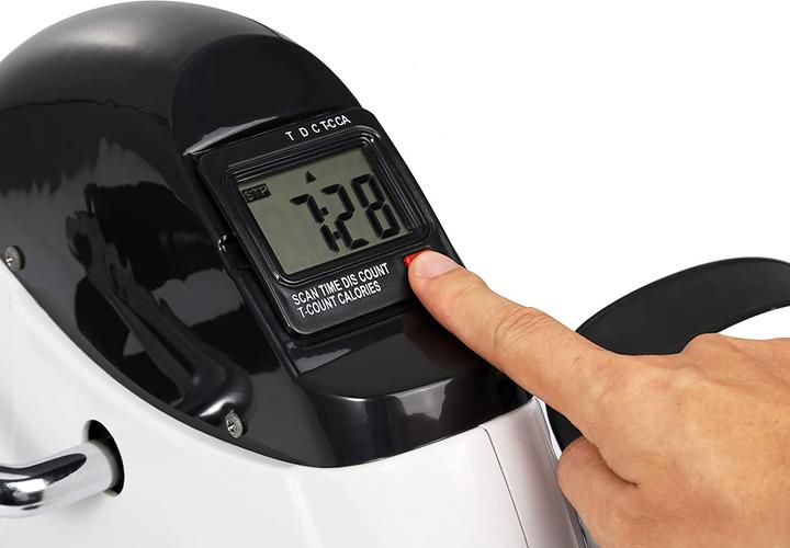Actual product image Stride Mini home trainer arm and leg pedal with display
