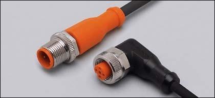 Actual product image IFM Connection cable M12 plug M12 socket - cable - 2 m