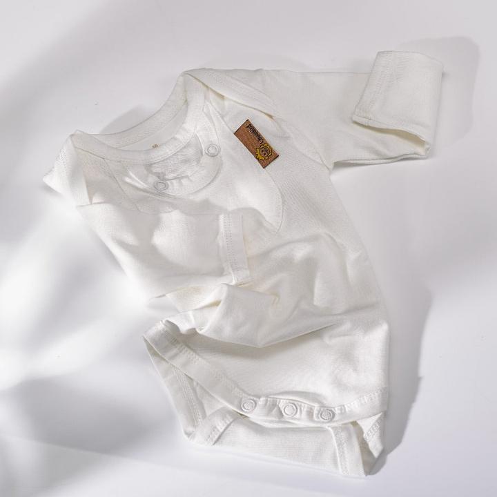 Actual product image Löwenkind Long sleeve bodysuit white size 74/80 (80)