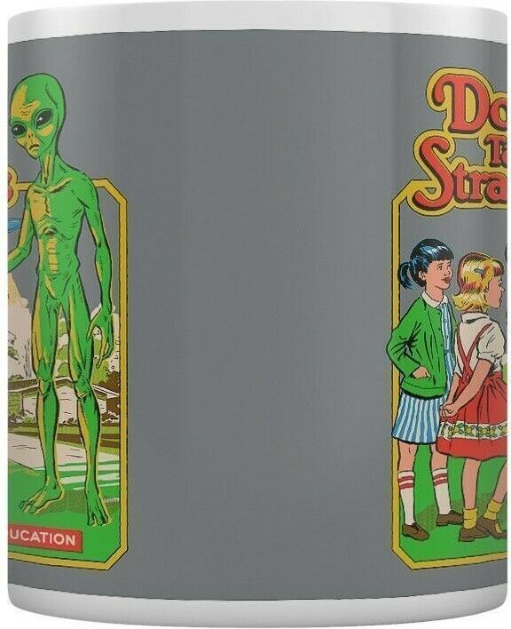 Immagine prodotto Steven Rhodes Tazza da caffè Non parlare con gli sconosciuti (325 ml, 1 x)