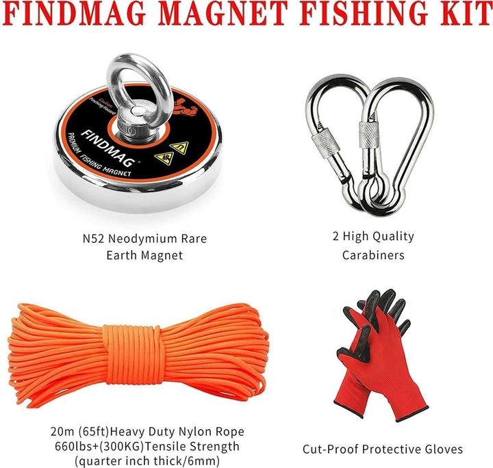 Produktbild Findmag Premium Fishing Kit (1 x)