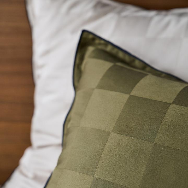 Actual product image La Redoute Interieurs Victor Damier (Pillowcase, 50 x 70 cm)