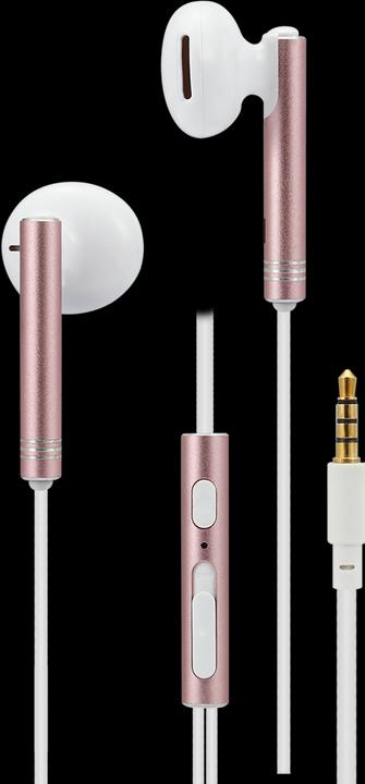 Produktbild 2GO In-Ear Stereo-Headset "Deluxe" - Roségold (Kabelgebunden)