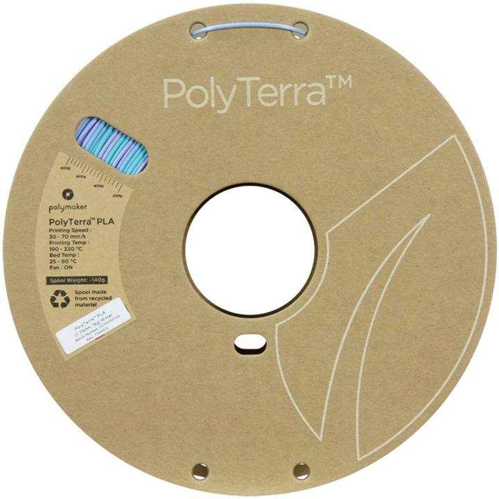 Productafbeelding Polymaker Polyterra PLA (1,75 mm, 1 kg) (PLA, 1.75 mm, 1000 g, Wit)