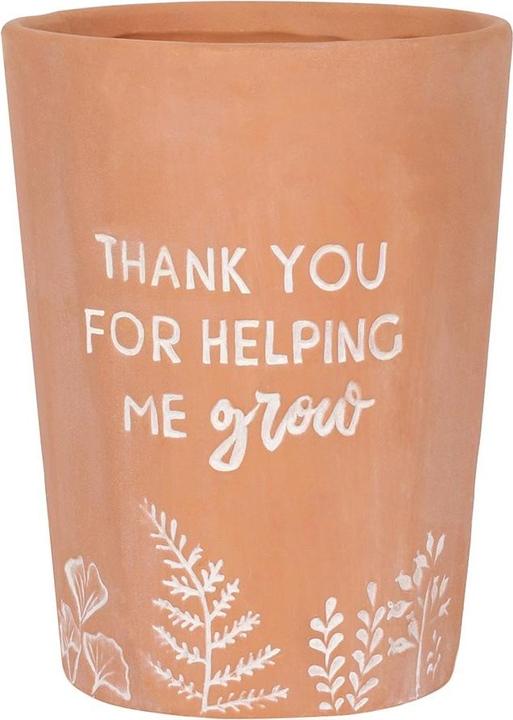 Produktbild Something Different Blumentopf Thank You For Helping Me Grow (12 cm)