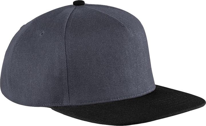Beechfield Baseballkappe mit flachem Schirm (2 StückPackung) (One Size)