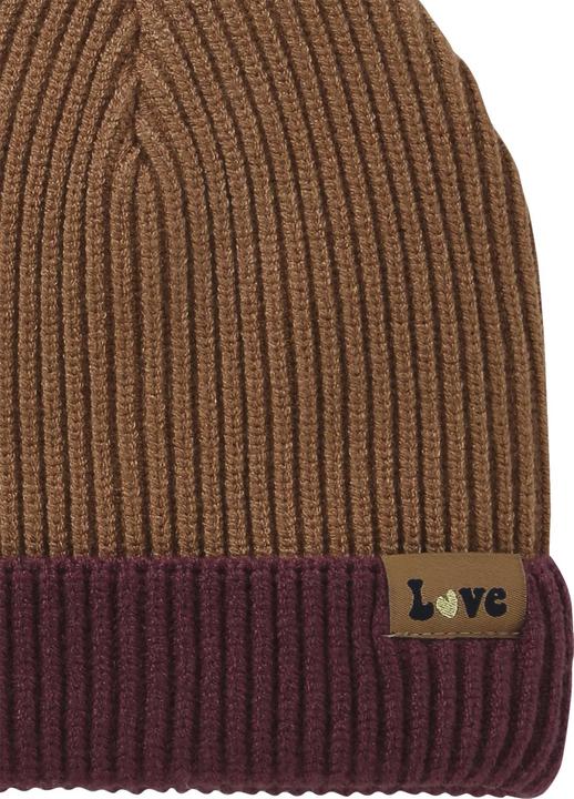 Actual product image Vertbaudet Ribbed girls' cap BASICS