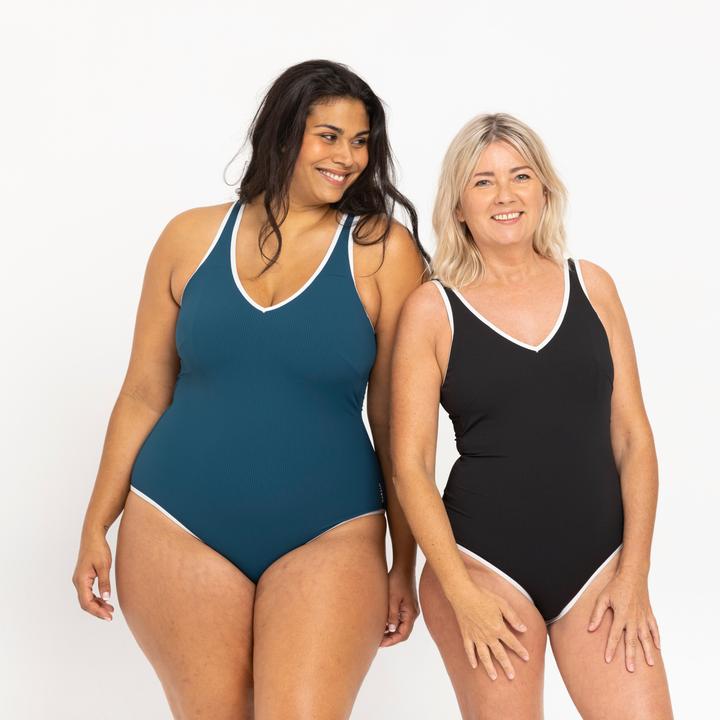 Produktbild Nabaiji Badeanzug Damen Virginia dunkelblau (38)