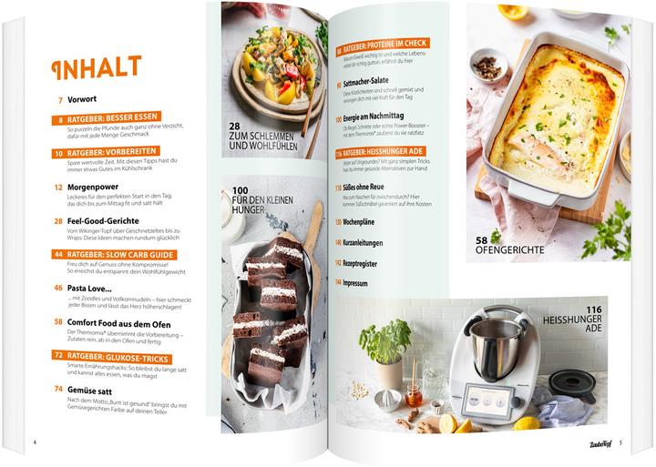 Actual product image mein ZauberTopf Einfach lecker! Schlank ohne Diät (German, Editorial team my magic pot, 2025)