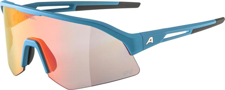 Produktbild ALPINA SPORTS Sonic HR QV (Smoke-blue matt, Rainbow)