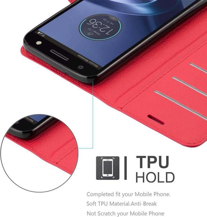 Productafbeelding Cadorabo Boek met kaft met standfunctie (Motorola Moto Z Force)