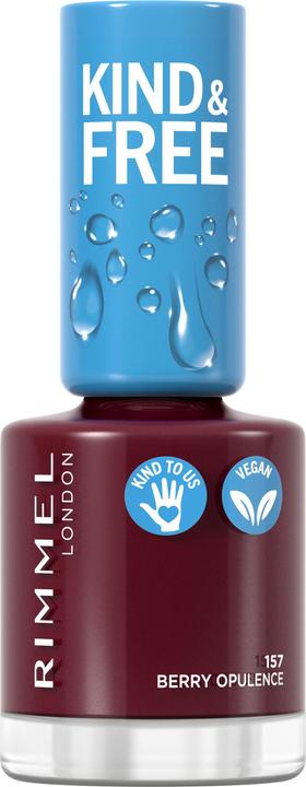 Produktbild Rimmel London Rimmel - RI RG Kind & Free lacquer - Shade: 157 Berry (157 Berry, Farblack)