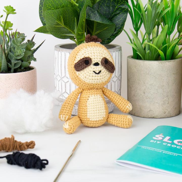 Actual product image Gift Republic Faultier - Häkelset