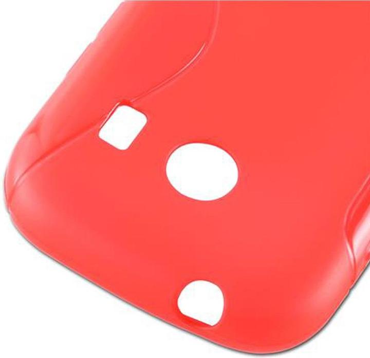 Actual product image Cadorabo TPU S-Line Cover (Samsung Galaxy Ace Style)