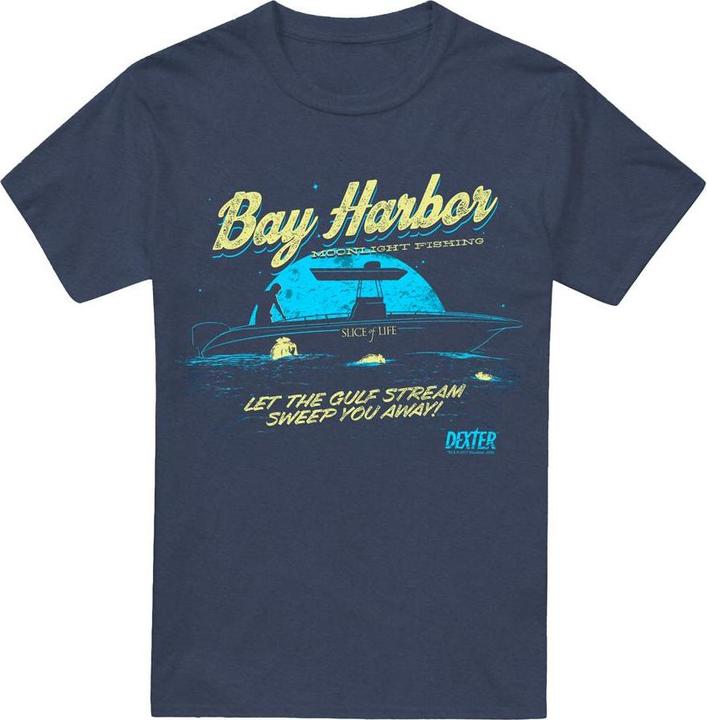 Actual product image IVF Hartmann Unisex Adult Moonlight Fishing T-Shirt (L)