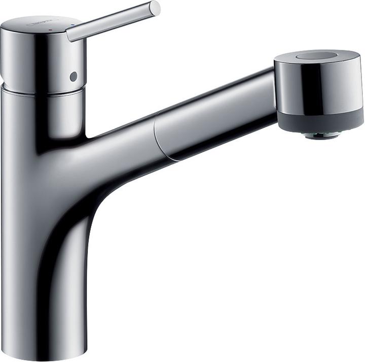 Actual product image hansgrohe Talis M52 single lever kitchen mixer tap 170, pull-out spray, 2 spray types