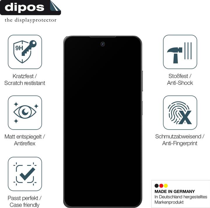Actual product image Dipos Anti-Shock Screen Protector Matte (1 Piece, Realme 14x)