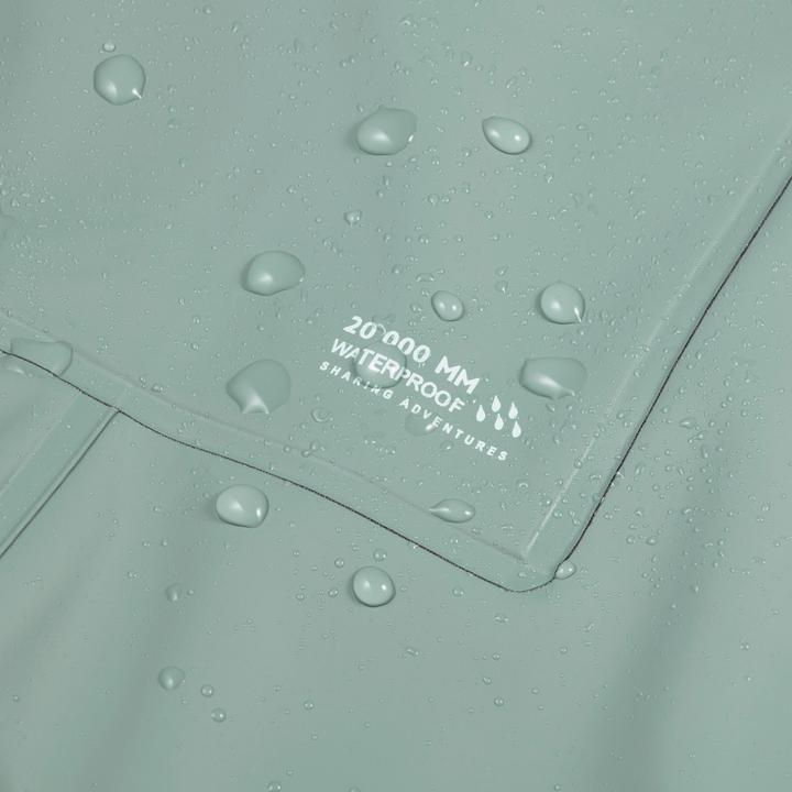 Produktbild Quechua Regenhose Latzhose Kinder wasserdicht Wandern - MH900 grün (102)