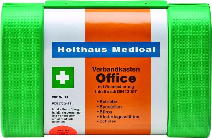 Holthaus Medical First Aid Box Office DIN 13157 green (First aid box)